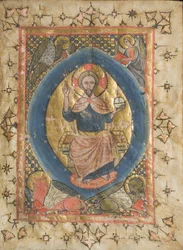 Christ in Majesty with the Symbols of the Evangelists